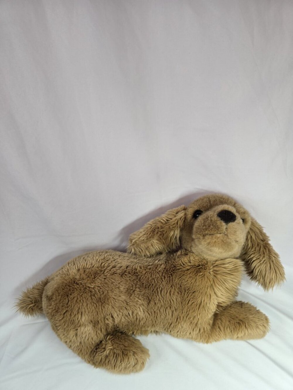IKEA Rare Golden Retriever/ Cocker Spaniel Puppy Dog 22” Large Beige Plush READ